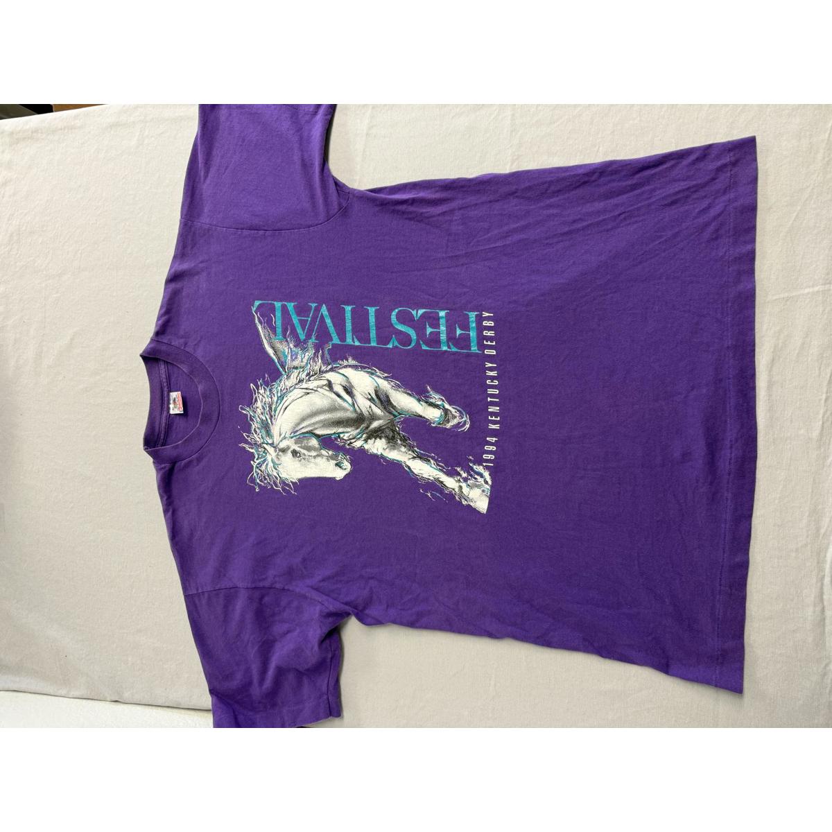 Vintage Horse Riding TShirt 1994 Kentucky Derby Festival